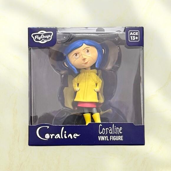 Fly Guys Other - Coraline Yellow Raincoat Vinyl Figure CultureFly Fly Guys LAIKA NIB 2026